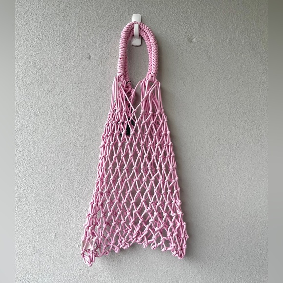 H&M Handbags - * H&M | NWT *Limited Edition* Pink Net Bag